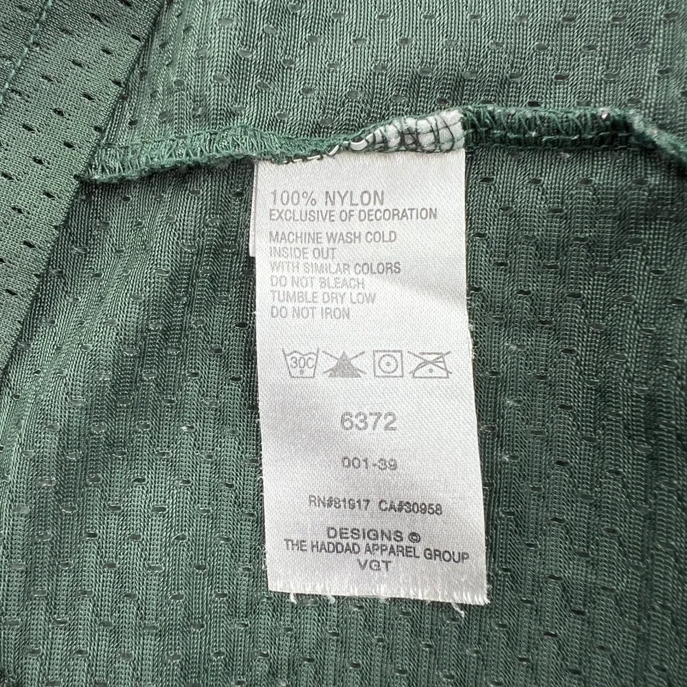 Nike Michigan State Football Jersey Kids 3T Green Spartans Mesh Game Day Gear